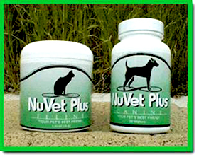 Nuvet Plus for dogs and cats