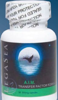 A.I.M. Transfer Factor is a proprietary, high quality raw materials profile that offers the intelligence of each cell the opportunity to design its own optimal health and physical power. A.I.M. Transfer Factor is the purest of nature enveloped in the latest in science.