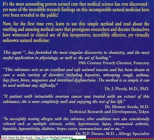 Astonishing proven cure