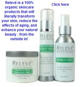 Relevé™ is a revolutionary new generation of 100% organic skincare products