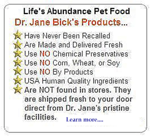 Grain Free Organic Natural Dog and cat Food
