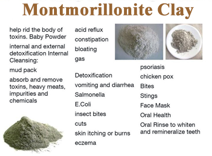 Calcium Montmorillonite living clay