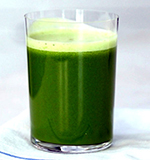 Wheatgrass juice