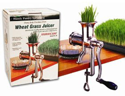 Wheat grass juicer