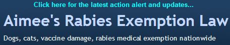 Aimee's Rabies Exemption Law